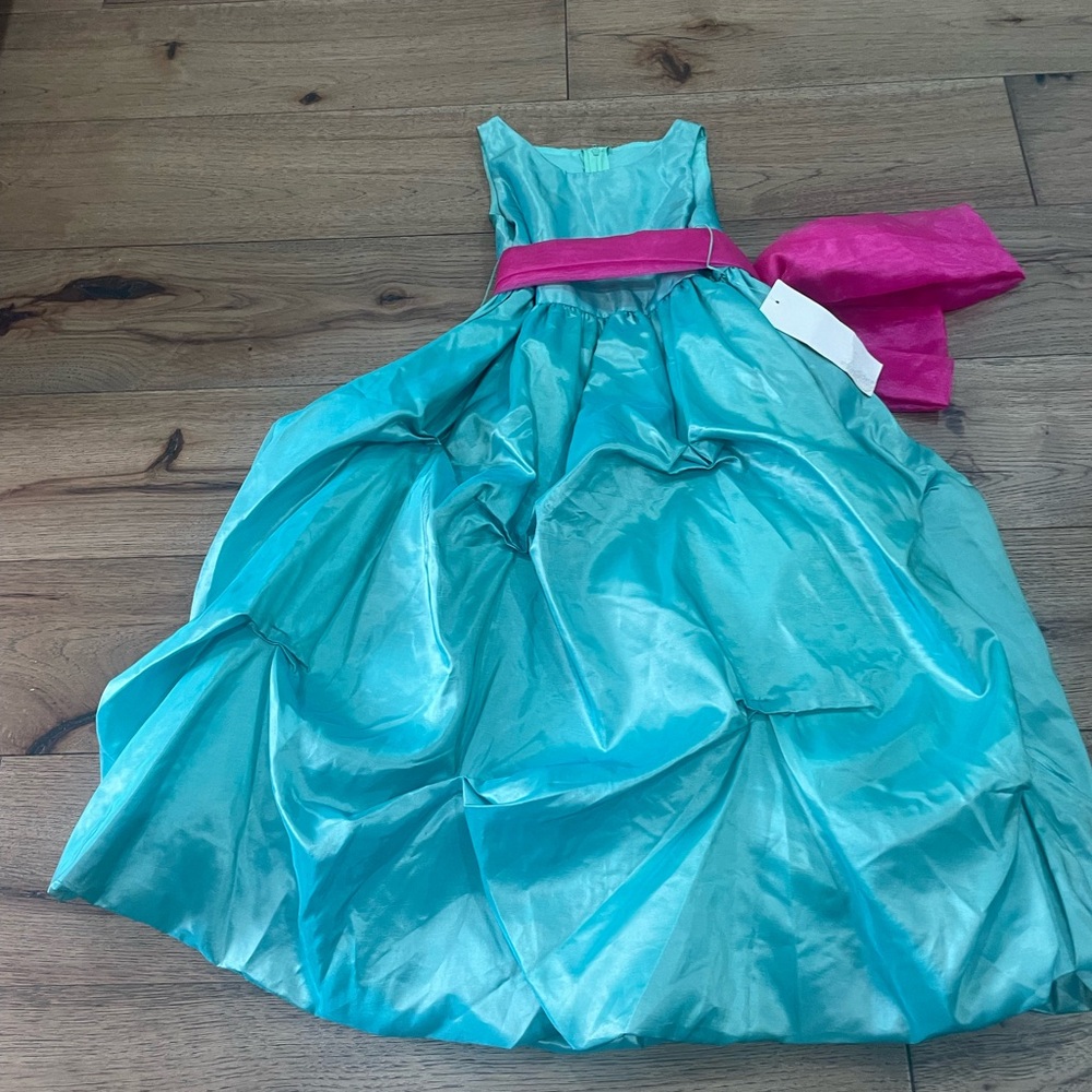 Sophia young designs limited  Dress with Pink Sash